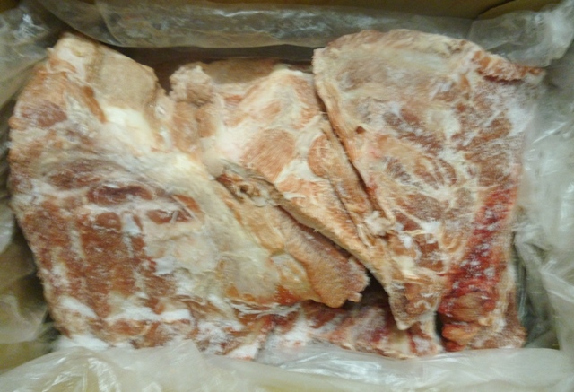 Ребро свиное Датское зам. 60/40 РОССИЯ (Трунов А.А.) (10-13кг)